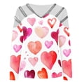 thumbnail image 4 of ICHUANYI Liquidación Blusa de manga larga sin tirantes con cuello en V y hombros descubiertos para mujer ICHUANYI WER202308244782, 4 of 5