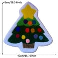 thumbnail image 3 of Santa Xmas Cashmeree Imitation Rug Christmas Rug Christmas Tree Rug Carpet Christmas Kids Rug Carpet Carpet For Home Design Carpet For Christmas Christmas Year Blanked Bed Decorative Blanket Christmas, 3 of 5