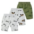 thumbnail image 2 of Esaierr 1-9T Boys Shorts Pants for Kids Baby Summer Short Little Boys Cotton Casual Elastic Athletic Jogger Shorts with Pockets, 2 of 8