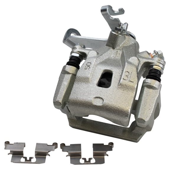 TRQ Rear Left Brake Caliper w/Bracket Drivers Side Compatible with 2013-2015 Mazda CX-5
