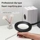 thumbnail image 5 of LED Magnifying Glass Desk Lamp 8X Magnification 3 Color Modes Adjustable Swivel Arm Lighted Clamp fo, 5 of 5