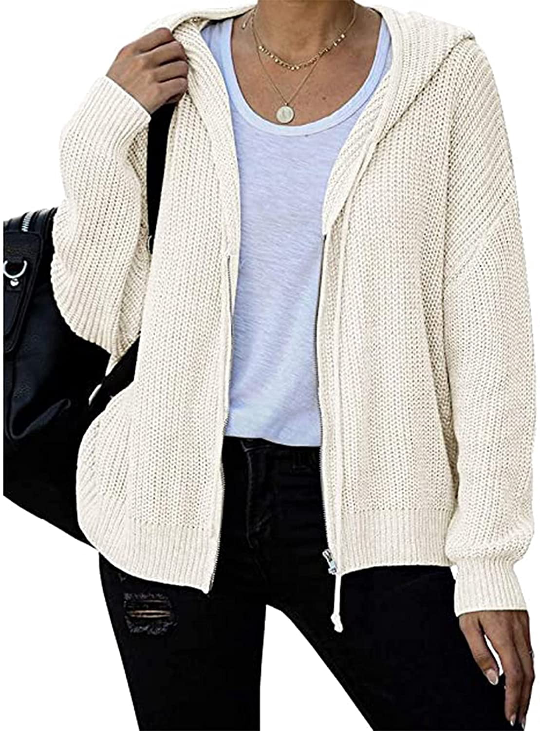 Loose Fit Knit Sweater Cardigan 
