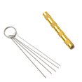 thumbnail image 4 of Kit De Limpieza De Aerógrafo De Acero Inoxidable De 1S Con Aguja De Limpieza Raspador De Aerógrafo Y Cepillos De Tubo Reparación Pistola De Pulverización De Alta Para Aerógrafo 1 Pieza Vogacara HA015564-00, 4 of 5