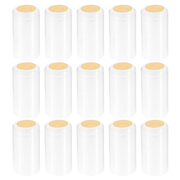 EeaseMX 100 tapas termorretráctiles de PVC para botellas de vino