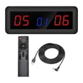 thumbnail image 3 of Marcador electrónico, marcador digital, contador de puntuación de con control remoto para voleibol, baloncesto y fútbol., 3 of 8