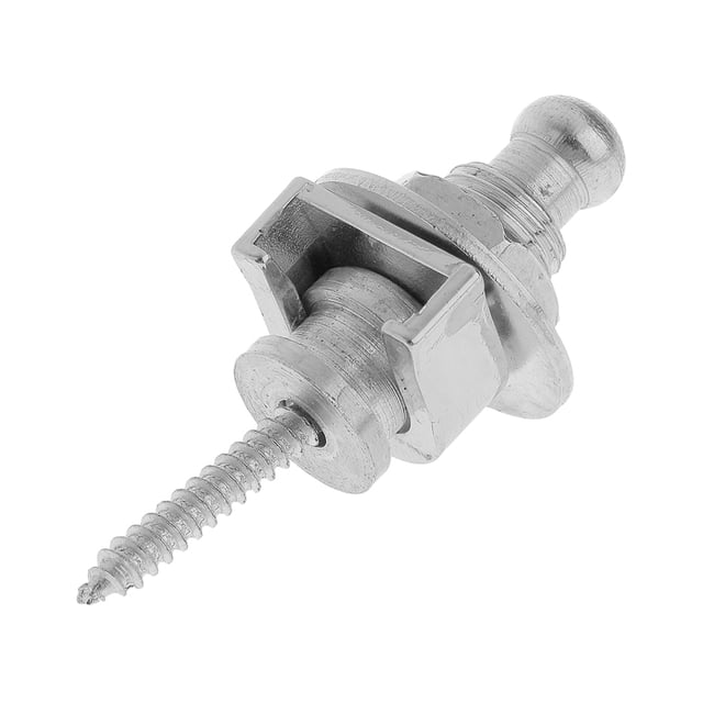 Broche de Clip de Botón de Cinturón Antideslizante de Aleación Plateado para Guitarra Eléctrica Y Bajo Yuyangstore Los apoyos de la guitarra Botón