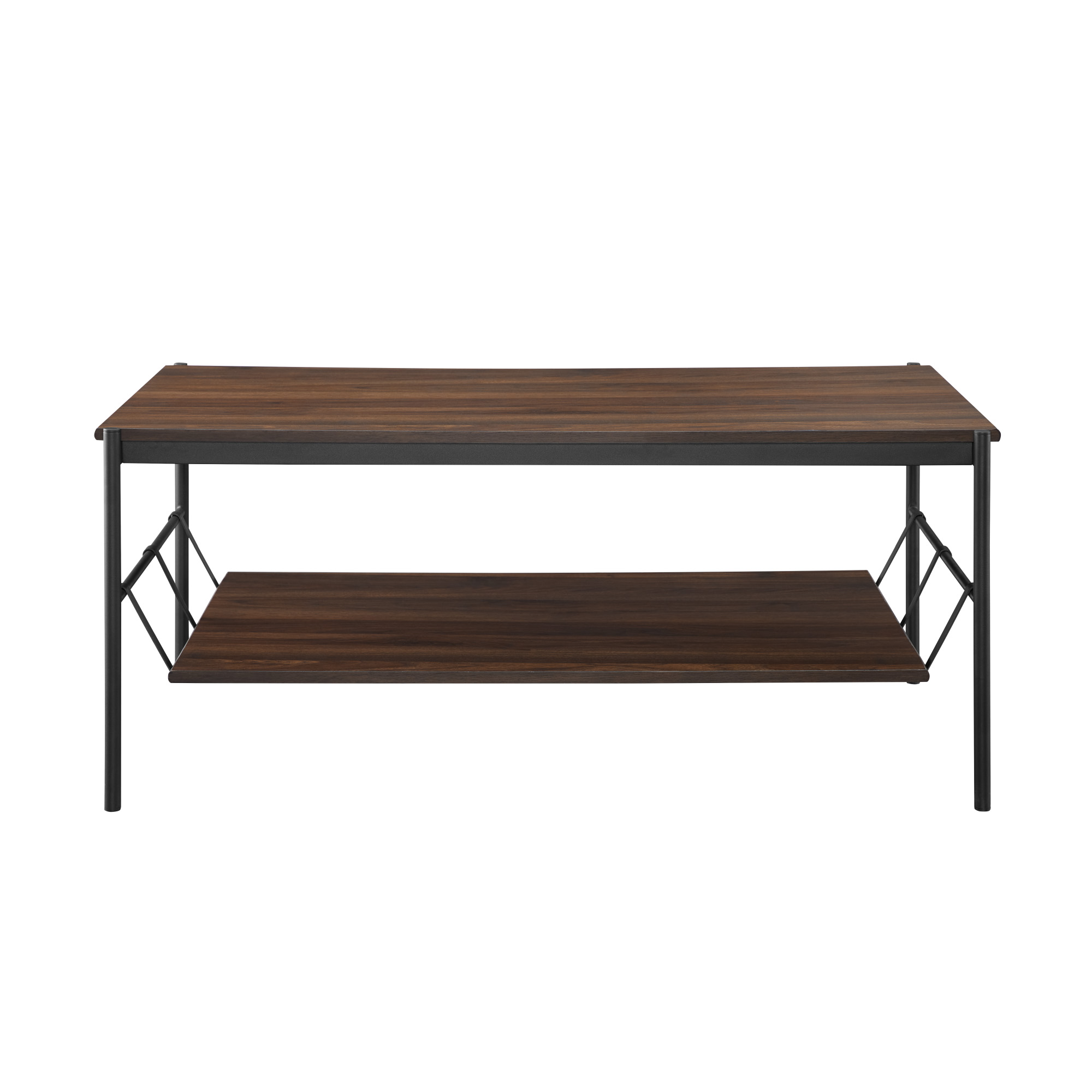 Manor Park Modern Coffee Table with Removable Shelf, Dark Walnut - image 4 of 6