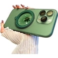 thumbnail image 6 of Designed for iPhone Case,Slim Translucent Matte[Invisible Durable Ring] [Compatible with MagSafe] [Military-Grade Fall Protection] Shockproof Protective Cover Phone Case (iPhone 13,White), 6 of 6