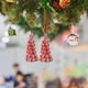 thumbnail image 4 of 2 Pendientes De Árbol De Caramelos, Colgantes Navideños, Colgantes De Árbol, Colgantes De Ángel, Colgantes Decorativos Para Las Fiestas, Colgantes Para El Coche, 4 of 5