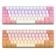 thumbnail image 5 of Teclado Mecánico con Cable Bearachild 61 Teclas Rosa, 5 of 6