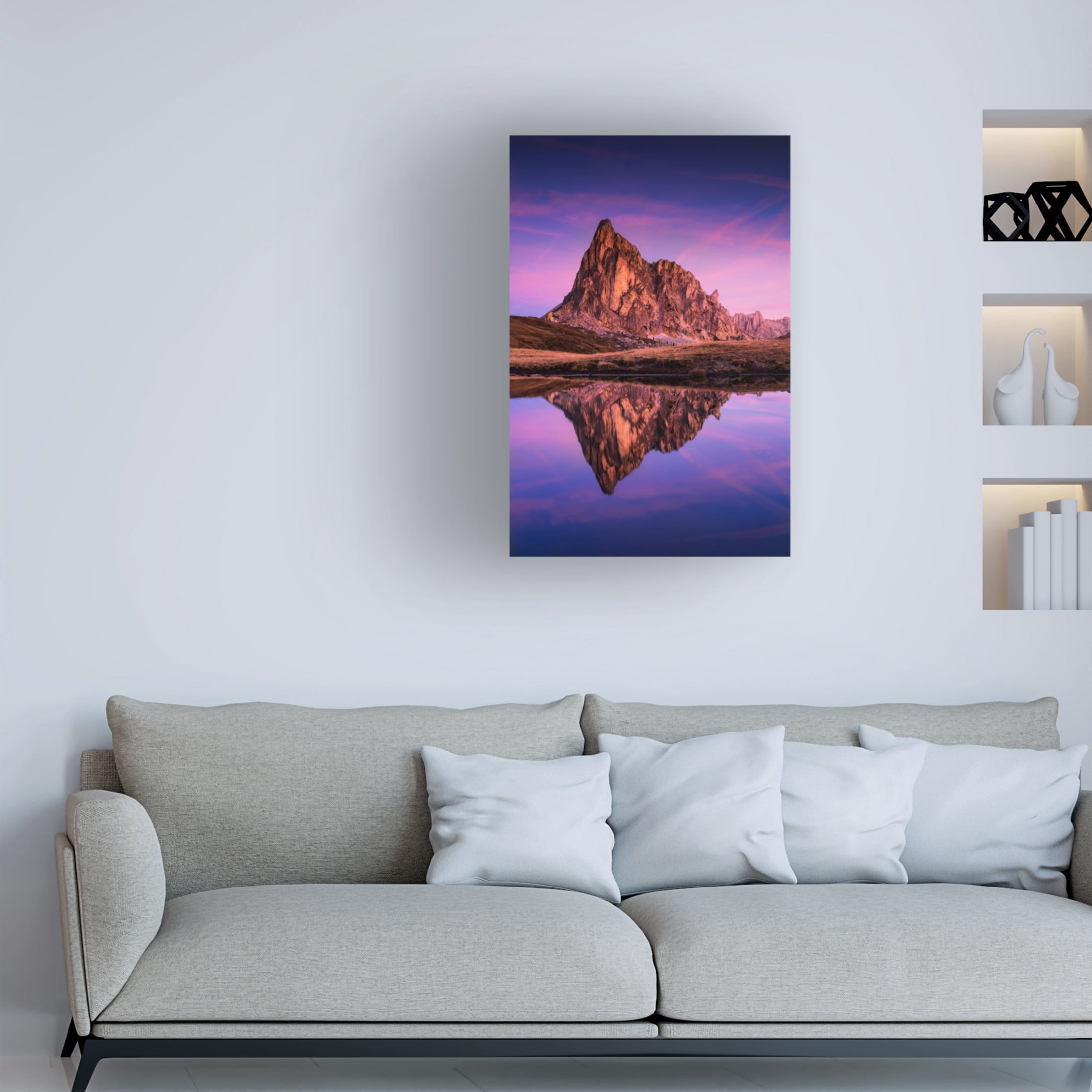 Trademark Fine Art David Ilkovic Morning Light Canvas Wall Art