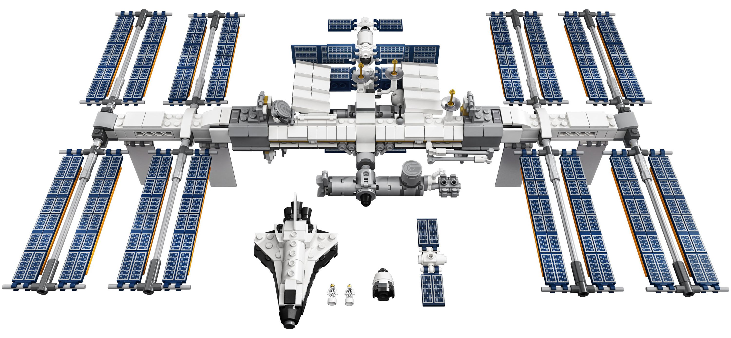 LEGO Ideas International Space Station 21321 Building Kit, Adult LEGO Set for Display (864 Pieces) - image 3 of 7