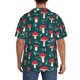 thumbnail image 3 of Balery Amanita Mushroom Camisa Casual de Manga Corta con Botones para Hombre, Texturizada, Estilo Cubano, para Playa, Verano-3X-Large, 3 of 5