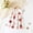 White, variant on 9-12M Kids Girl Dress, Kids Girl Ruffle Sleeve Ladybug Print Dress, Kids Summer Casual Daily Playwear Party Outfit