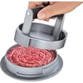 thumbnail image 3 of Küchenprofi Trio Hamburger Press Aluminum Burger Patty Maker Grey, 3 of 4
