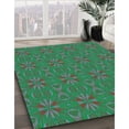 thumbnail image 2 of Ahgly Company Indoor Square Patterned Jade Green Area Rugs, 8' Square, 2 of 6