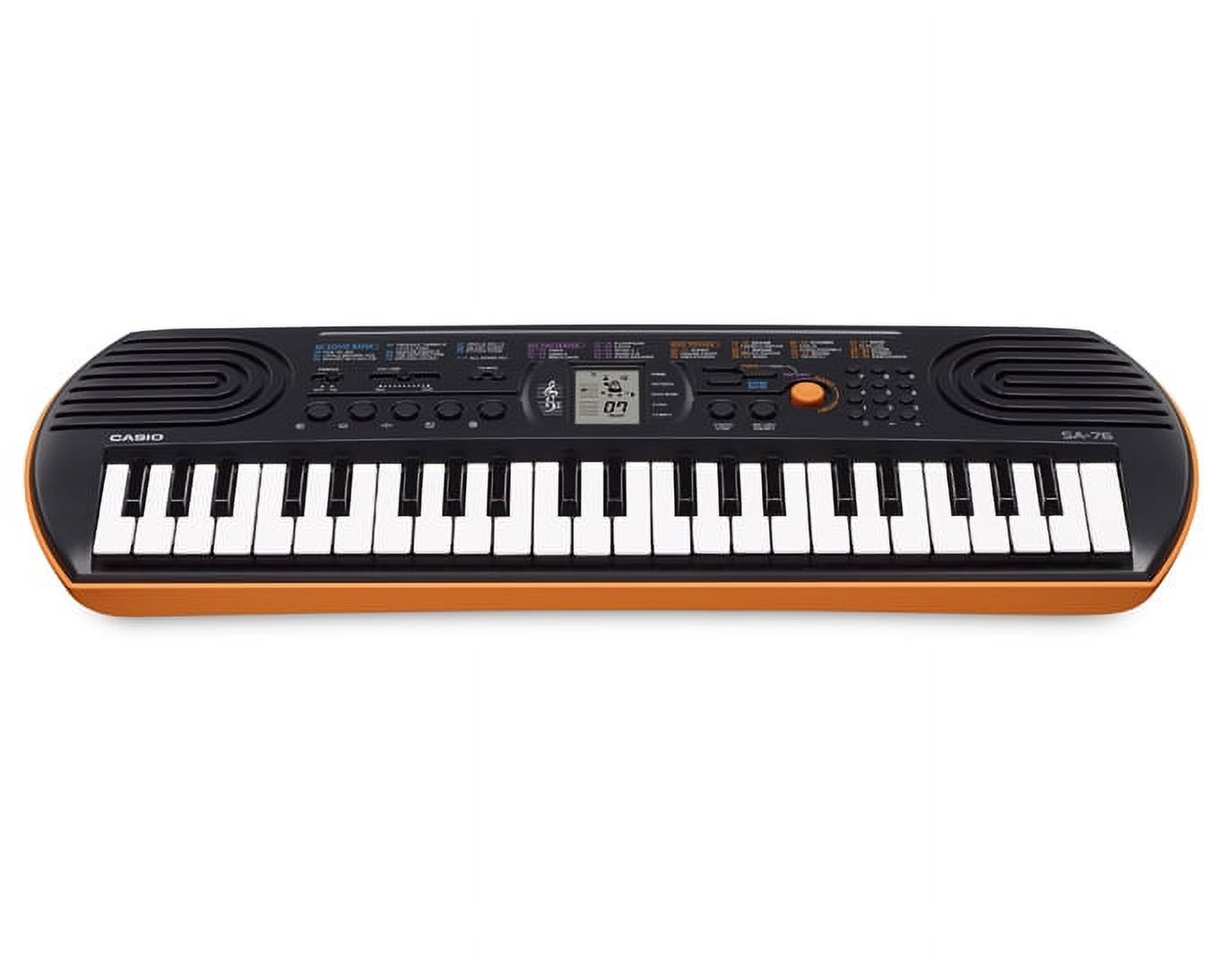 Casio SA-76 44-Key Mini Personal Keyboard, 100 Tones - image 2 of 3