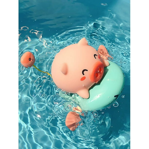 Juguetes De Baño Para Niños - 8 Animales Flotantes Con Red De Pesca Y Bolsa Organizadora, Aptos Para 1 A 6 Años