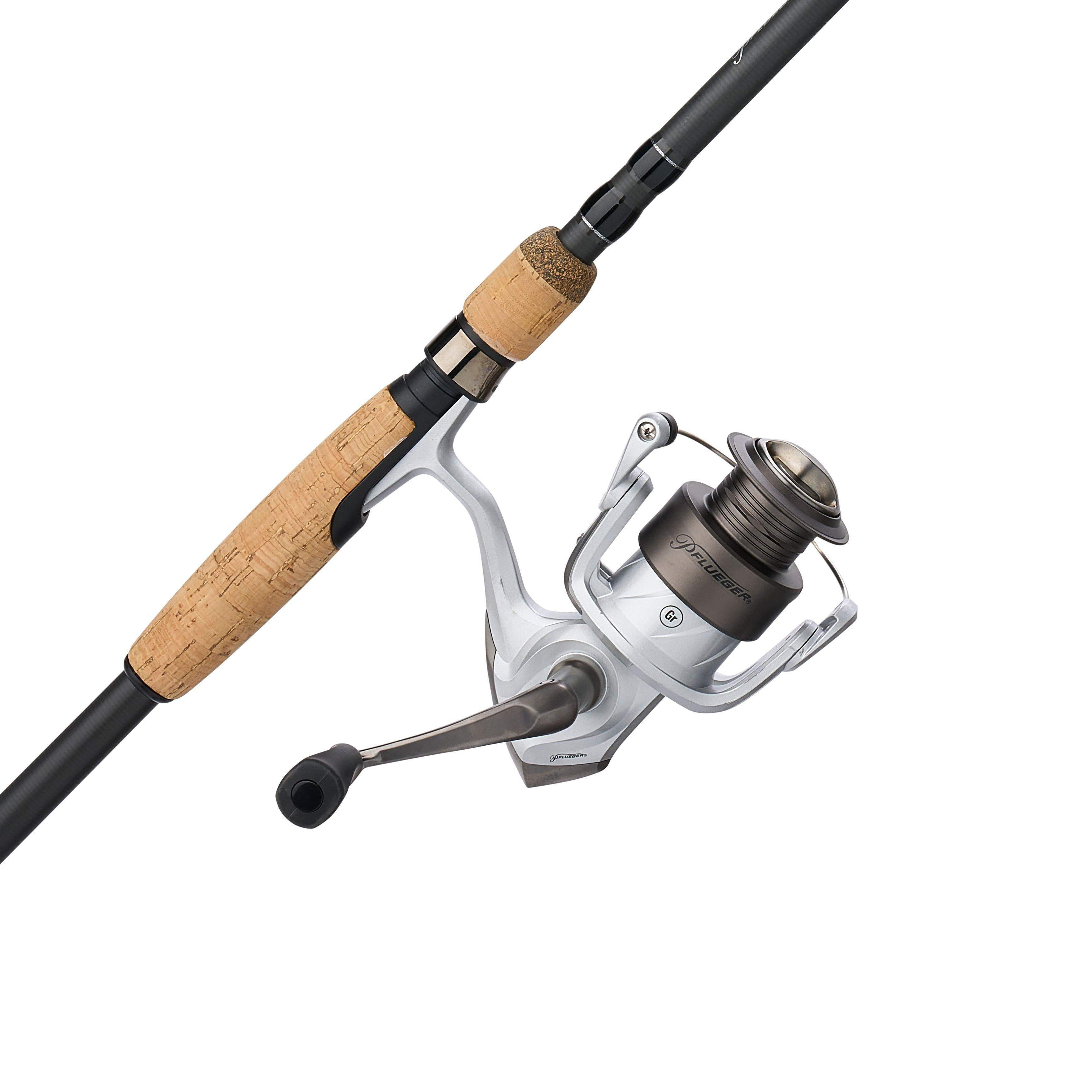 Pflueger Trion Spinning Fishing Combo, 7' Medium Rod, 3500 Size Reel