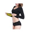 thumbnail image 3 of Women Neoprene Waist Trainer Shirt Slimming Body Shaper Workout Sweat Sport Tops, 3 of 7