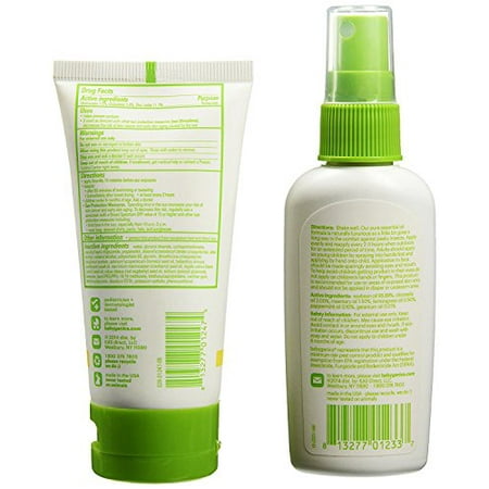 Essential Natural - Babyganics Mineral-Based SPF 50+ Sunscreen + Natural Insect Repellent Outdoor Essentials Duo, 2 oz