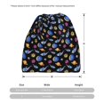 thumbnail image 3 of Disketp Whales In Space Slouchy Beanie Hip-Hop Soft Lightweight Running Beanie Adult Hats Chemo Cap for Men Women, 3 of 8