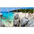 thumbnail image 2 of Eau de Mer Turquoise avec Rochers - Œuvre d'Art Moderne sur Toile de Paysage Marin, 2 of 3