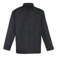 thumbnail image 2 of Premier Studded Front Long Sleeve Chefs Jacket / Chefswear (Pack of 2), 2 of 4