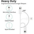 Warcio MFi Certified iPhone Aux Connector, 3.5mm Audio Cable for iPhone