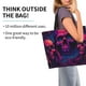 thumbnail image 2 of Disketp Purple-Red Skull Bolsa Tote Estampada para Mujer, Bolso de Hombro y de Mano para Compras y Viajes, 2 of 8