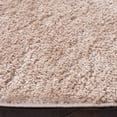 thumbnail image 3 of SAFAVIEH Tahoe Joey Modern Shag Area Rug, 6'7" x 6'7" Round, Beige, 3 of 8