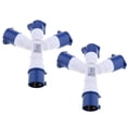 thumbnail image 1 of 2x Enchufe Industrial shamjiam Azul 220V 32 PIN Impermeable IP44 Conector, 1 of 7