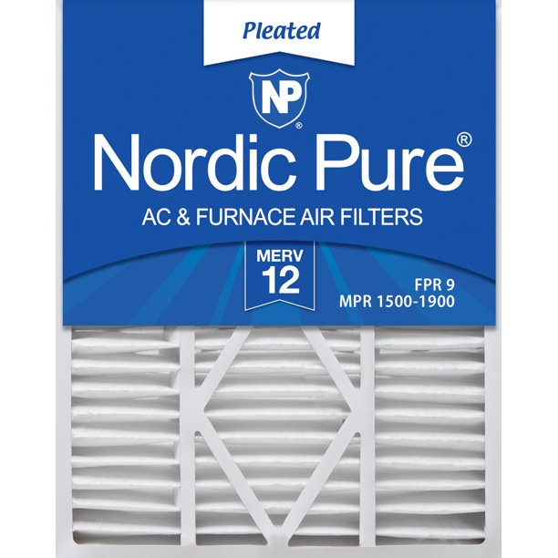 20x25x5 1/4 (5.25) Goodman/Carrier/Amana Replacement MERV 12 Air Filter