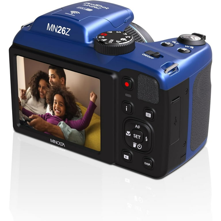みる Minolta MN26Z 20 MP / 1080P FHD Bridge Camera w/26x Optical Zoom