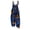 Dark Blue, variant on JULMCOMO Cotton Linen Jumpsuits for Women Halloween Haunted Castle Pumpkin Bat Print Spaghetti Strap Jumpsuits Plus Size Costume Holiday Overalls Earthy Yellow 3XL