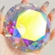 thumbnail image 3 of Cristal de cristal Macarena Diamante de cristal Pantalla Jarrón Ornamento Artesanía Maquillaje, 3 of 8