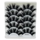 thumbnail image 1 of Pestañas naturales, pestañas postizas, pestañas cortas, pestañas postizas de visón tenues, 5 pares de pestañas postizas naturales, maquillaje natural, cejas postizas negras gruesas., 1 of 3