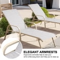 thumbnail image 3 of Crestlive 2-Piece Aluminum Patio Pool Chaise Lounge, 5-Position, Mix Color, 3 of 8