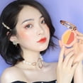 thumbnail image 1 of Dos colores Blush Highlight Palette Shimmer Matte Powder Face Contour Waterproof Labymos  Paleta de resaltado de rubor, 1 of 7