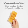 thumbnail image 4 of DreamBone Wavy Chips Wrapped with Chicken and Made with Real Peanut Butter Flavour, 5 Count, Treat Your Dog to a Delicious Rawhide-Free Chew, For All Dogs, 4 of 7