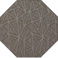 thumbnail image 2 of Furnish My Place Geometrical Pattern Indoor/Outdoor Refine Neutral Rug, Abstract Area Rug, Doorway Mat, Contemporary Rug for Living Room, Entryway, Made in USA, 3' Octagon - Set of 3, 2 of 5