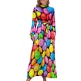 thumbnail image 2 of Smarties! Robe Longue Robe d'Été Quotidienne Élégante Robe de Soirée pour Femmes 2024 Anniversaire Jupe d'Été pour Femmes, 2 of 5