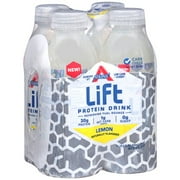 Atkins Lift Lemon Protein Drink, 16.9 Fl. Oz., 4 Count