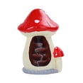 thumbnail image 3 of Abbracc Backflow Incense Burner Crafts Mushroom Statue for Office Bedroom Home Decor, 3 of 9