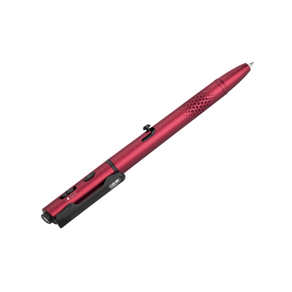 Olight OPen 3 Wine Red Multifunctional Pen Light, 120 Lumens & Green Laser