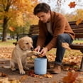 thumbnail image 6 of Msgweeeg Pet Paw Wash Cup Dog Cat Paw Cleaner Compact Portable Paw Washer Grooming Tool After Outdoor Walks Entryway Mud Dirt Removal Gentle Cleaning Convenient, 6 of 7