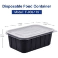 thumbnail image 2 of 25 Sets Meal Prep Containers 24 oz with Clear Airtight Lids Food Container Reusable Stackable Travel Containers BPA Free Dishwasher,Microwave,Freezer Safe, 2 of 7