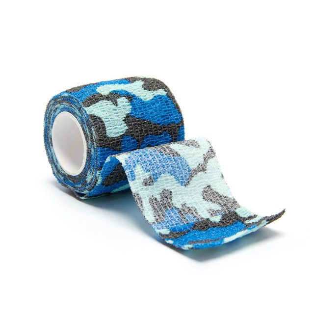 Vendaje elástico de camuflaje de 4,5 m, disfraz de caza, cinta envolvente de elastoplast, Protector deportivo autoadhesivo, vendaje para tobillo, rodilla, dedo y brazo Tan Jianjun unisex