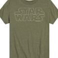 thumbnail image 3 of Star Wars - Logo Outline - Toddler And Youth Short Sleeve Tee, 3 of 5