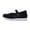 Black, variant on Women's Mary Jane Flats Orthopedic Shoes,Breathable Slip-On Light Weight Comfort Orthotic Casual Walking Shoes Khaki 7 Wide